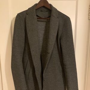 Zara unstructured wool topcoat